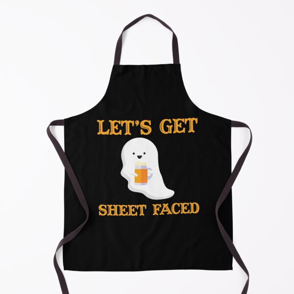 Item preview, Let's Get Sheet Faced funny halloween costume designed and sold by w1ckerman.