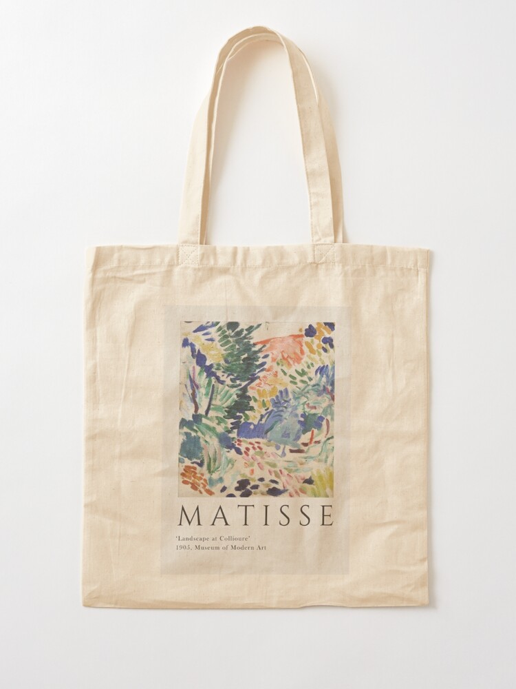 Matisse art tote bag Tote Bag by Sheila Langarita