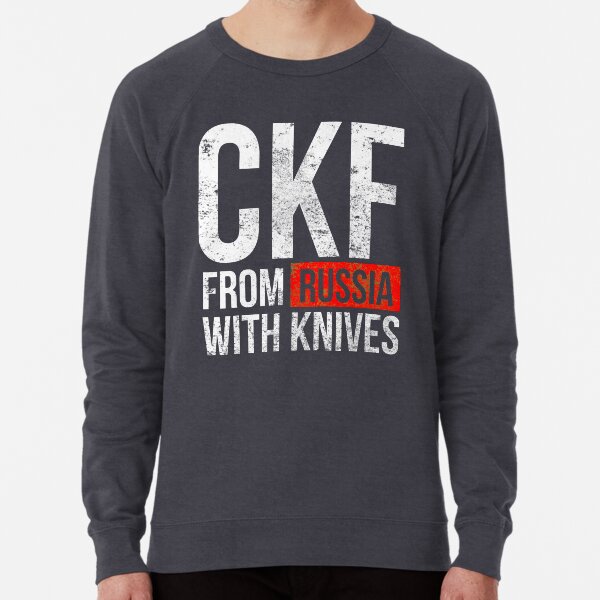 CKF - From Russia With Knives Lightweight Sweatshirt