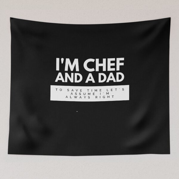 Item preview, Chef's Humor - I'm a Chef and a Dad designed and sold by Michael Schmidt.
