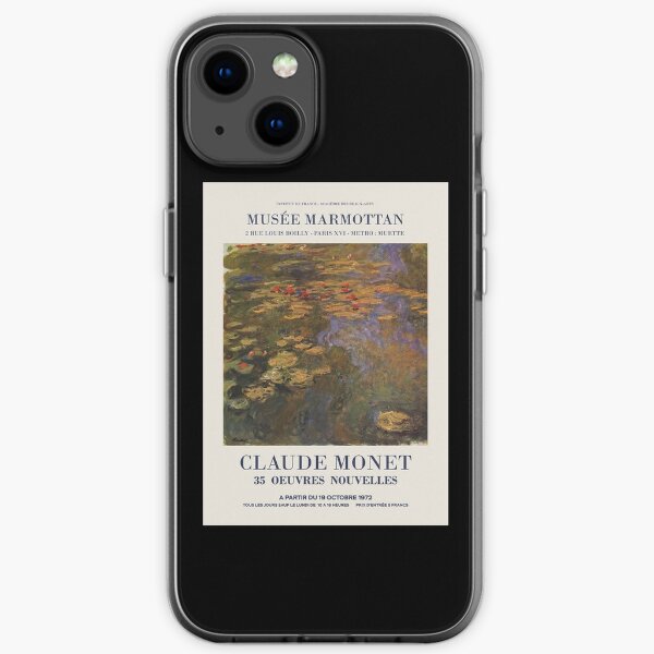 Obra de arte de Monet Funda blanda para iPhone