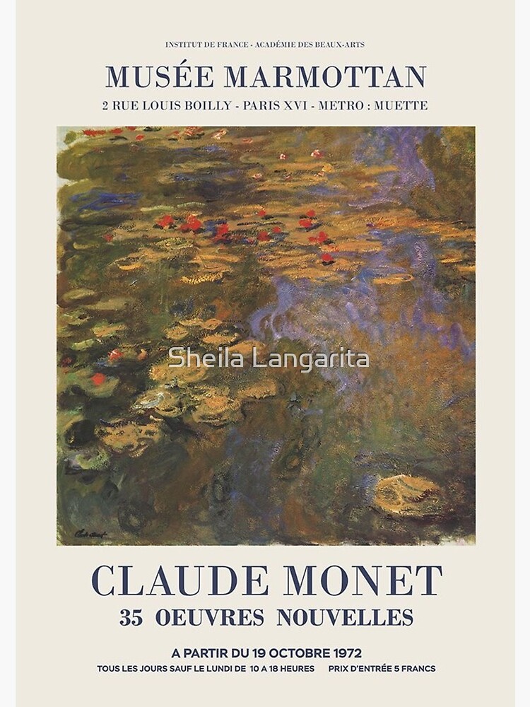 Monet artwork by sheilalangarita