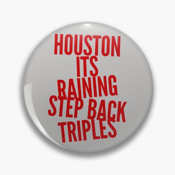 Item preview, Houston its raining step back triples designed and sold by mademan3.