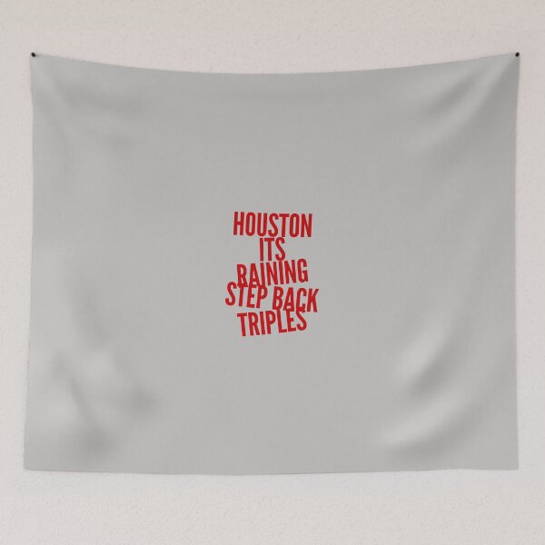 Item preview, Houston its raining step back triples designed and sold by mademan3.