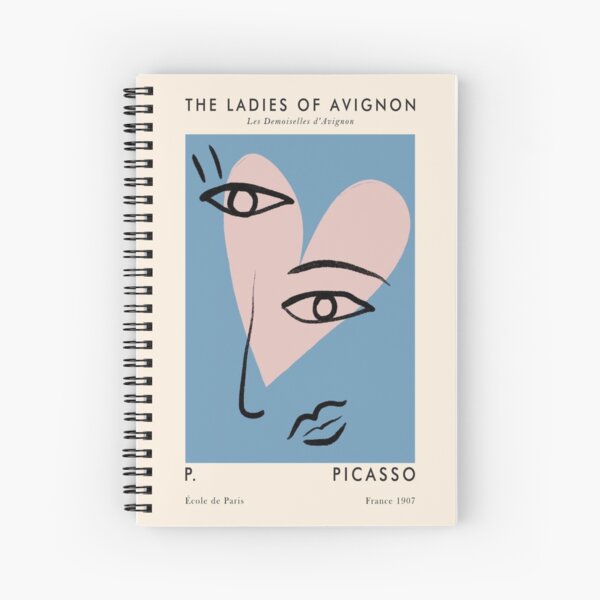 Picasso artwork Spiral Notebook
