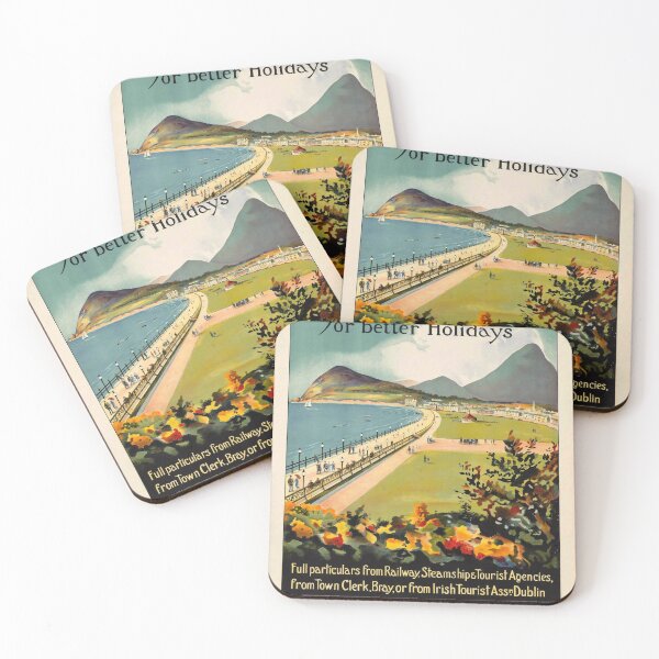 Item preview, Railway Poster Bray designed and sold by stickart-marek.