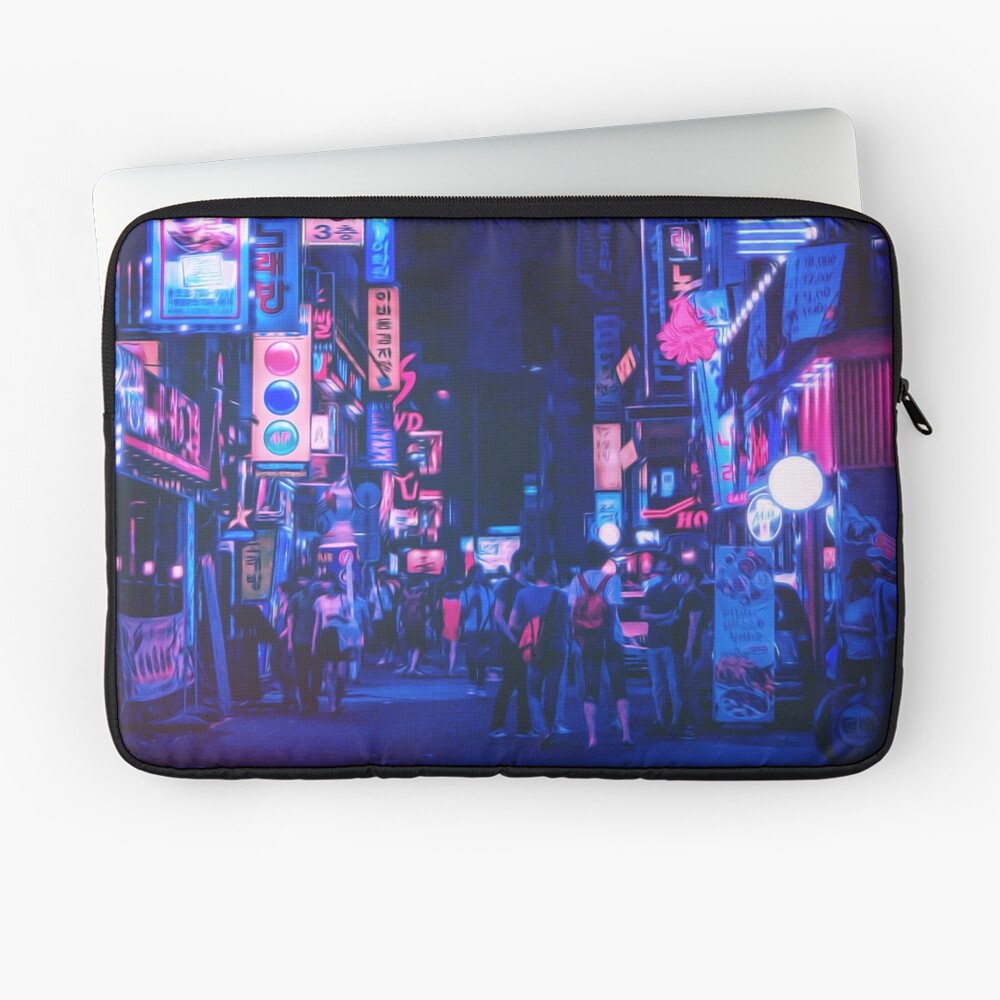 Cyberpunk Seoul | Laptop Sleeve