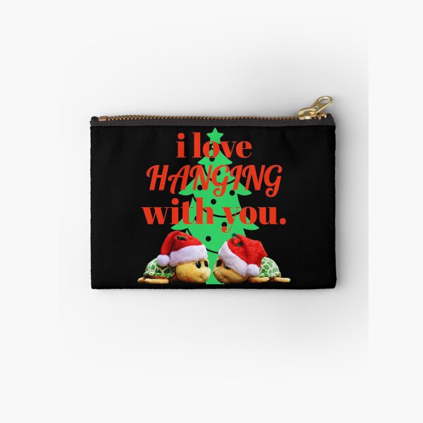 Item preview, i love hanging with you. two santa ornament turtles designed and sold by doctors-apparel.