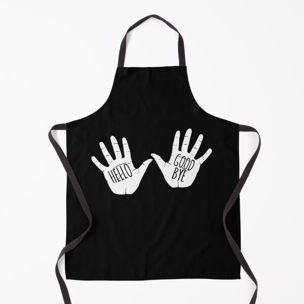 Item preview, Hello Goodbye Hands Tattoo designed and sold by TheTeeSupplyCo.