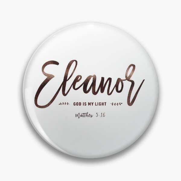 Item preview, Christian Name Collection | Eleanor designed and sold by Blessed Be Your Name.