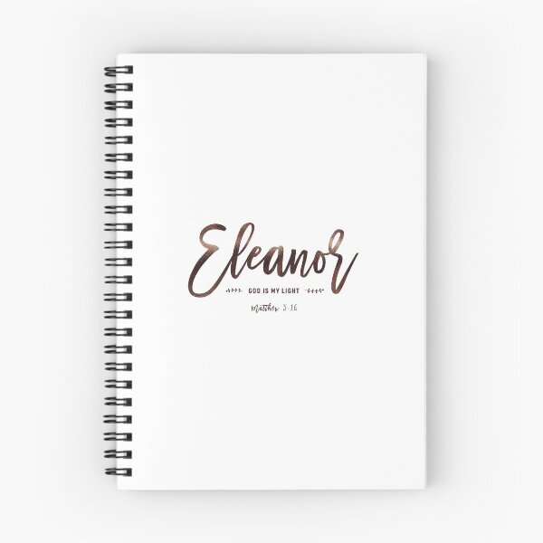 Item preview, Christian Name Collection | Eleanor designed and sold by Blessed Be Your Name.