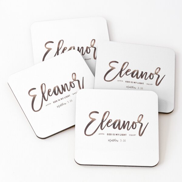 Item preview, Christian Name Collection | Eleanor designed and sold by Blessed Be Your Name.
