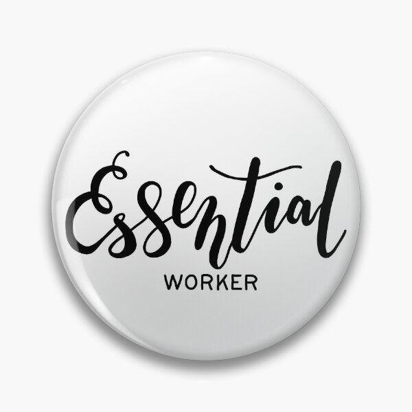 Item preview, Essential worker designed and sold by ValentinaHramov.