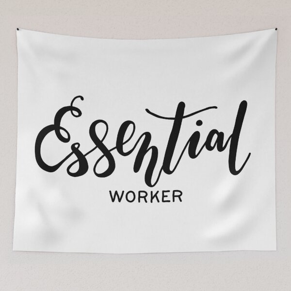 Item preview, Essential worker designed and sold by ValentinaHramov.