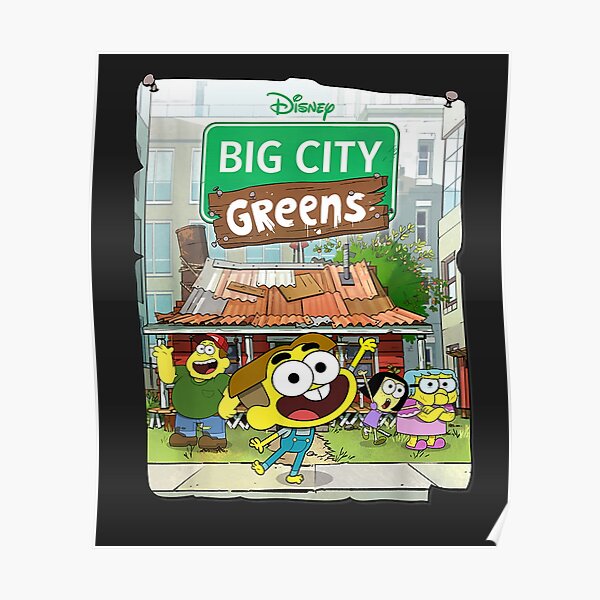 Big City Greens Poster Cricket and Family Poster