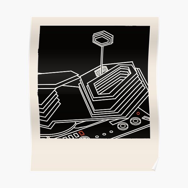 tranquility base hotel and casino polaroid (cream) Poster