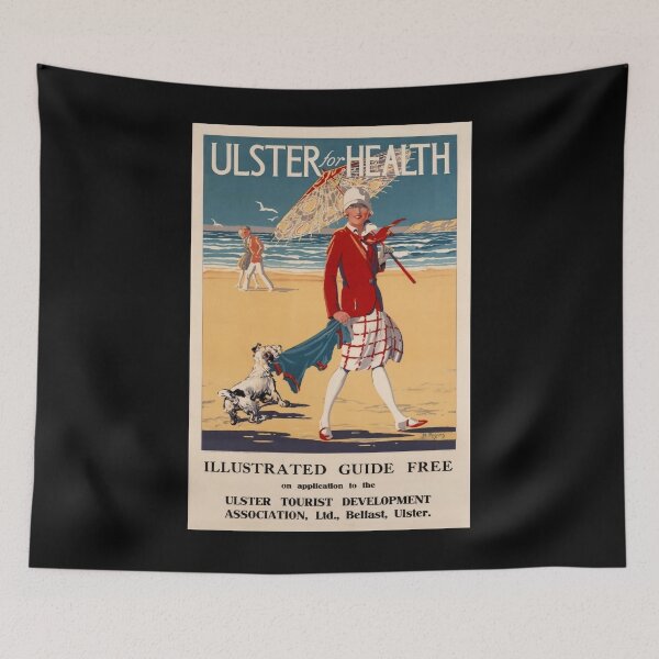 Aperçu de l'œuvre affiche de chemin de fer Ulster créée et vendue par stickart-marek.