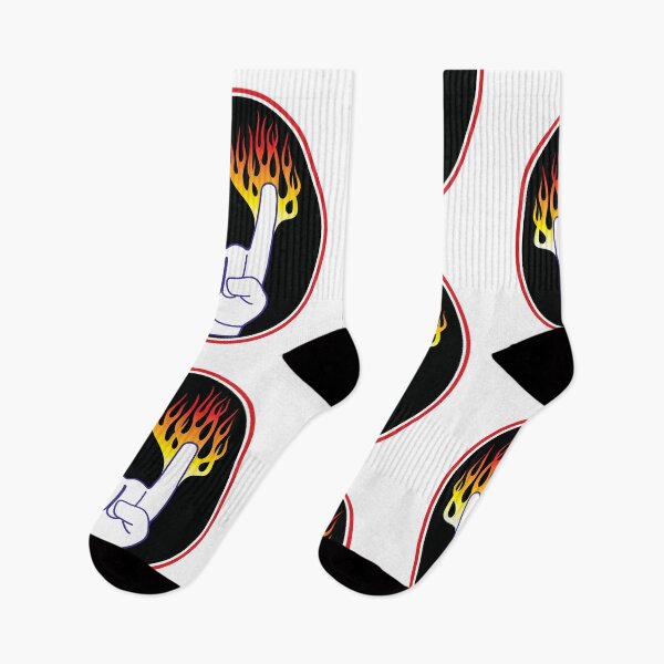Item preview, Heavy Metal Flame Fist designed and sold by Waves.