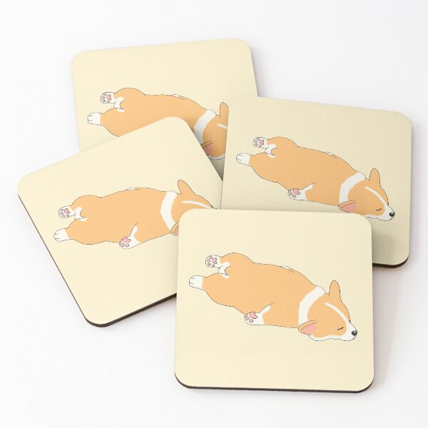 Item preview, Cute Sploot Sleeping Corgi designed and sold by beanming.