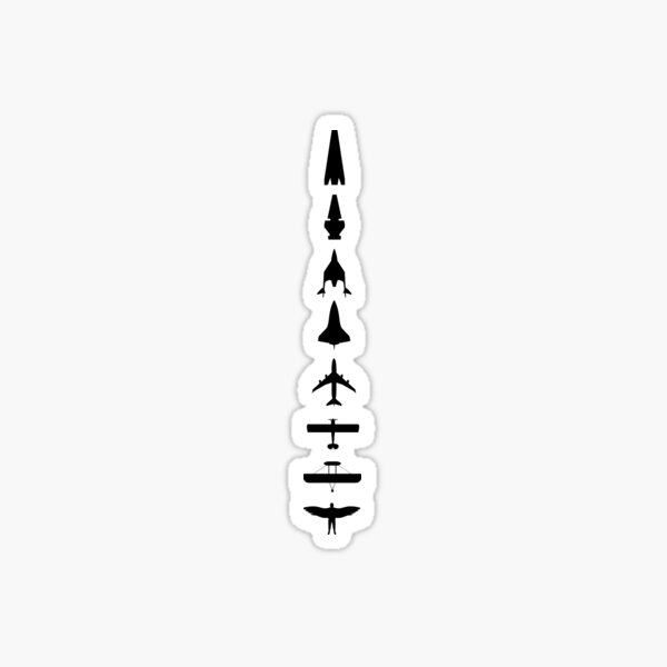 The Expanse - Evolution of Flight Sticker
