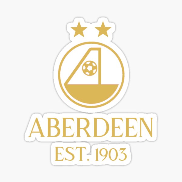 Aberdeen Gold Sticker