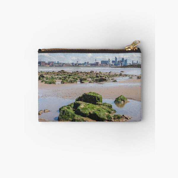 Item preview, Overlooking rock pools towards trhe Liverpool waterfront designed and sold by wellsie82.
