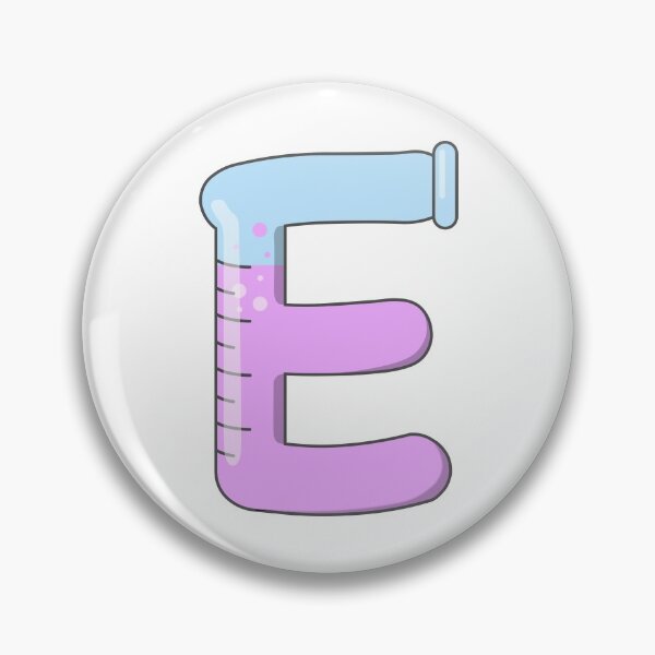 Item preview, Test Tube Letter E designed and sold by GeorgeLemon.