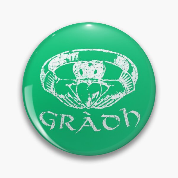 Item preview, Gradh Irish Claddagh Ring Love Loyalty Friendship Celtic Gaelic designed and sold by funnytshirtemp.