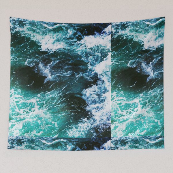 Item preview, Blue ocean, blue water, water  designed and sold by Shahid1234.