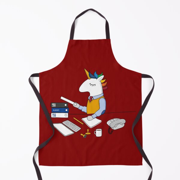 Item preview, old school office unicorn designed and sold by LaDaDi.