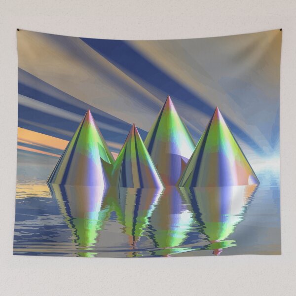 Item preview, Four pyramids designed and sold by harietteh.