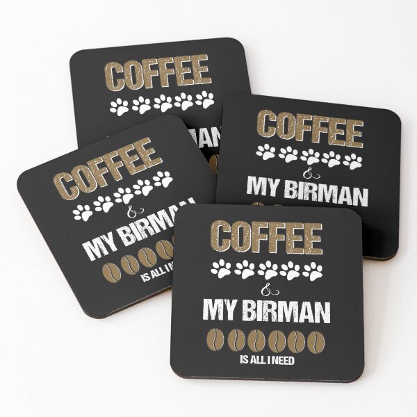 Item preview, Birman and coffee is all I need designed and sold by Beyond Words.