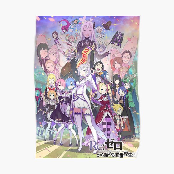 Rezero Posters Redbubble