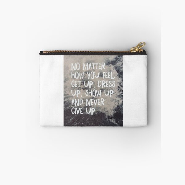 Item preview, Typography Never Give Up designed and sold by Shinobi23.