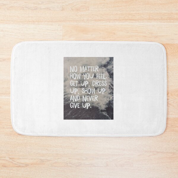 Item preview, Typography Never Give Up designed and sold by Shinobi23.