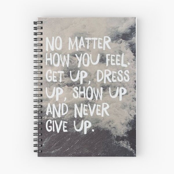 Item preview, Typography Never Give Up designed and sold by Shinobi23.