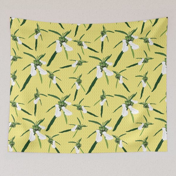 Item preview, Leucas Zeylanica -thumbapoov-seamless pattern for Onam trends designed and sold by Sreepriya Jayesh.
