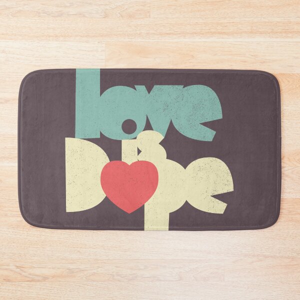 Item preview, Love is dope in vintage colors designed and sold by wunderfamily.