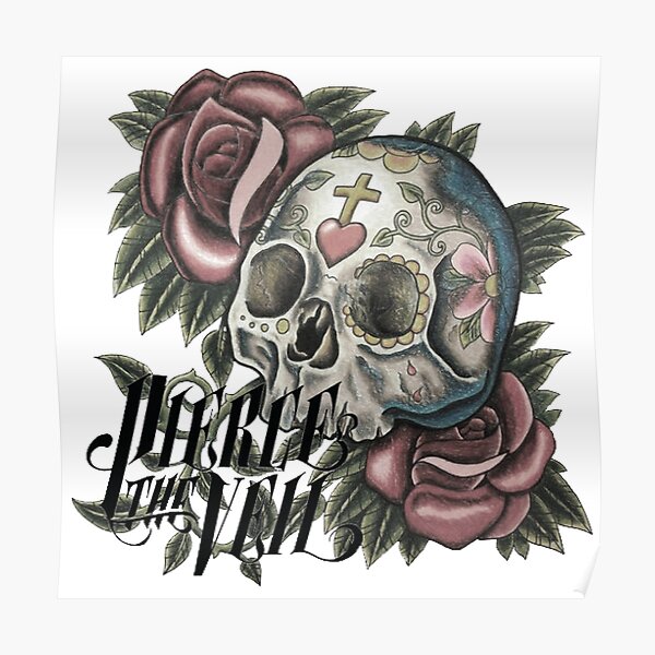 Pierce The Veil Skull Poster