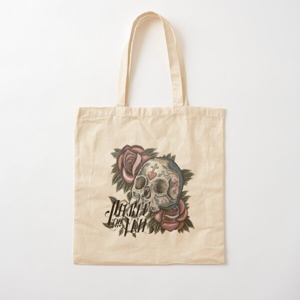 Pierce The Veil Skull Cotton Tote Bag