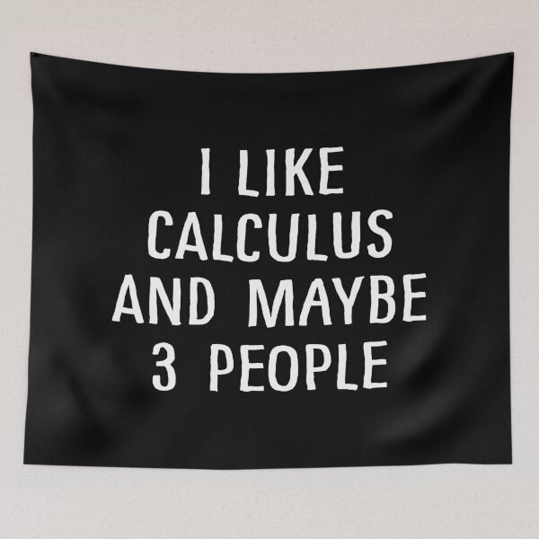 Item preview, I Like Calculus and Maybe 3 People designed and sold by teesaurus.