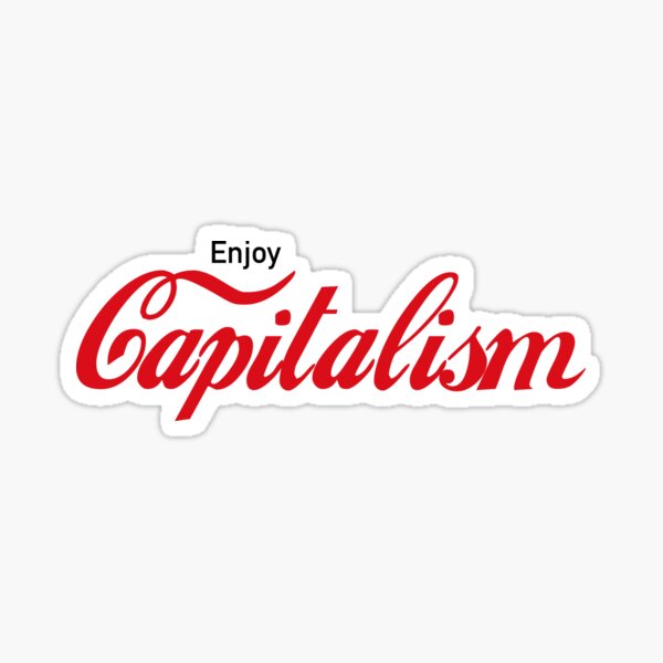 Vista previa del artículo con la obra «Disfrute del capitalismo Bolsa de valores Inversor Capitalista», diseñado y vendido por Dolalii.