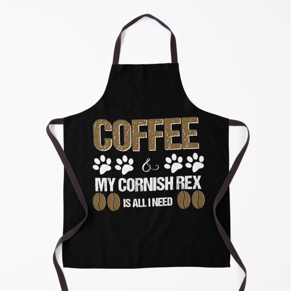 Item preview, Cornish rex and coffee is all I need designed and sold by Beyond Words.