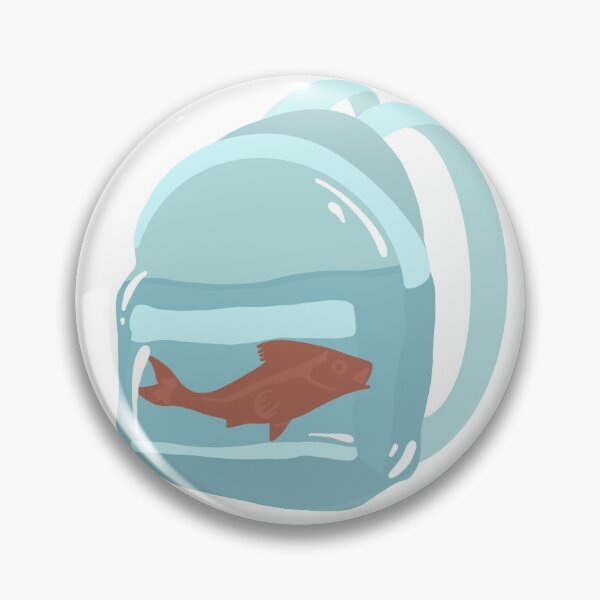 Item preview, Eroda fish in backpack designed and sold by arianalb.