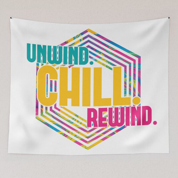 Item preview, Unwind Chill Rewind - Summer Vibes designed and sold by raja7k.