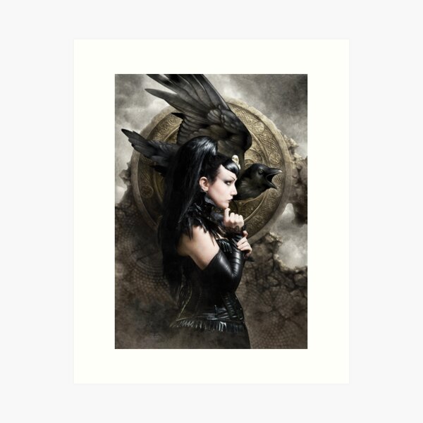 The Morrigan Art Print