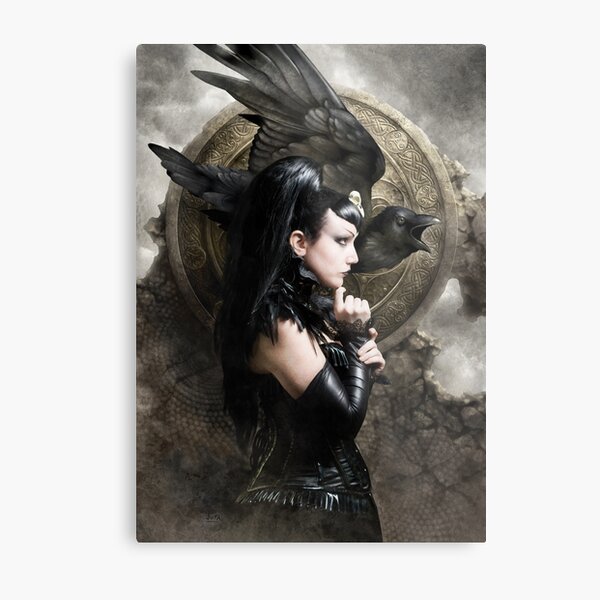 The Morrigan Metal Print