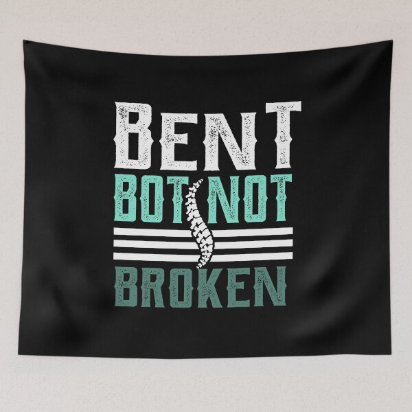 Item preview, Bent But Not Broken Fun Gift Bent designed and sold by shirti.