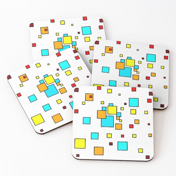 Item preview, Colourful squares designed and sold by Qestar.