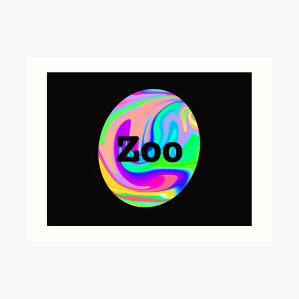 "zoo culture logo" Art Print for Sale by SarinaGounden Redbubble